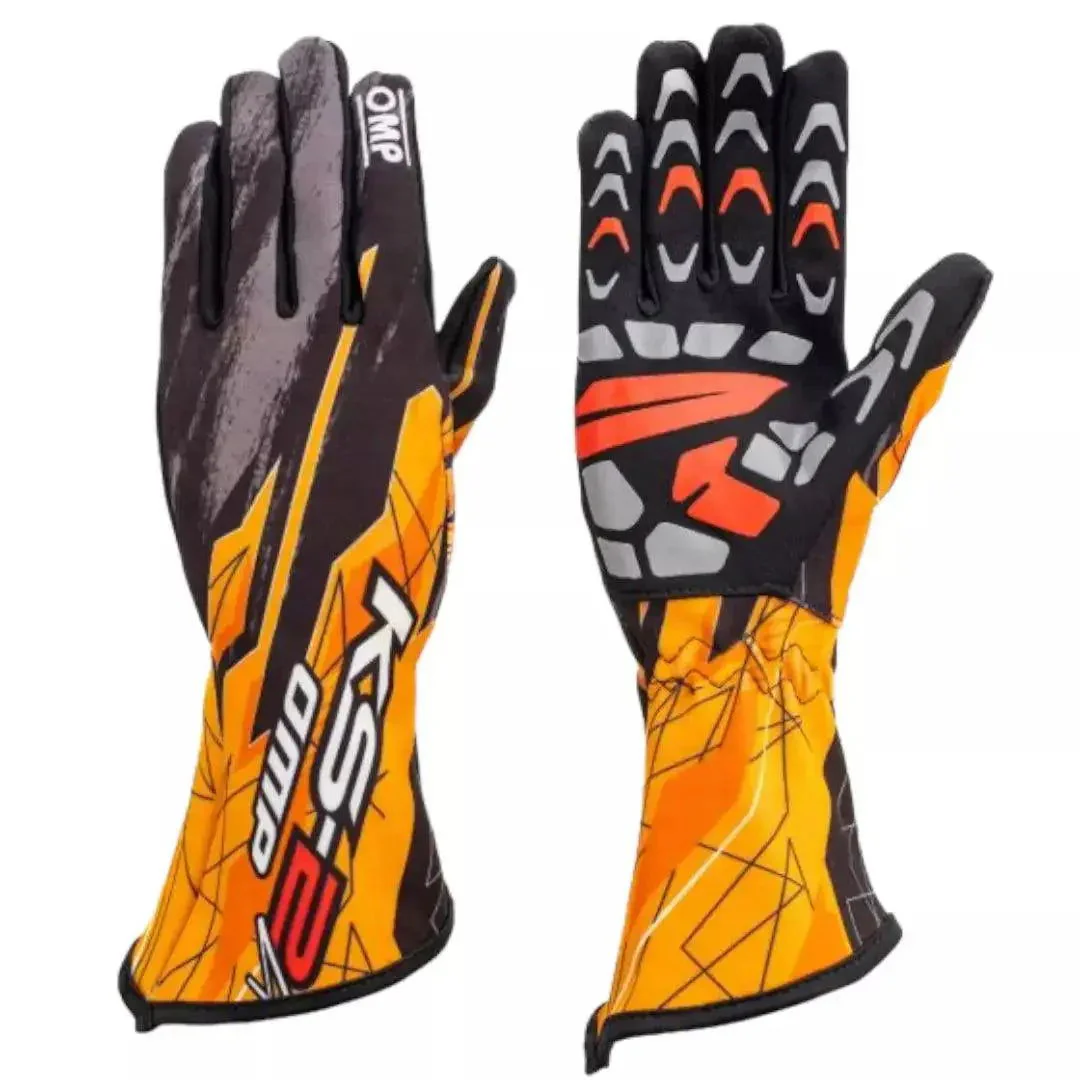 OMP KS-2R Kart Gloves – Child Sizes - Image 4