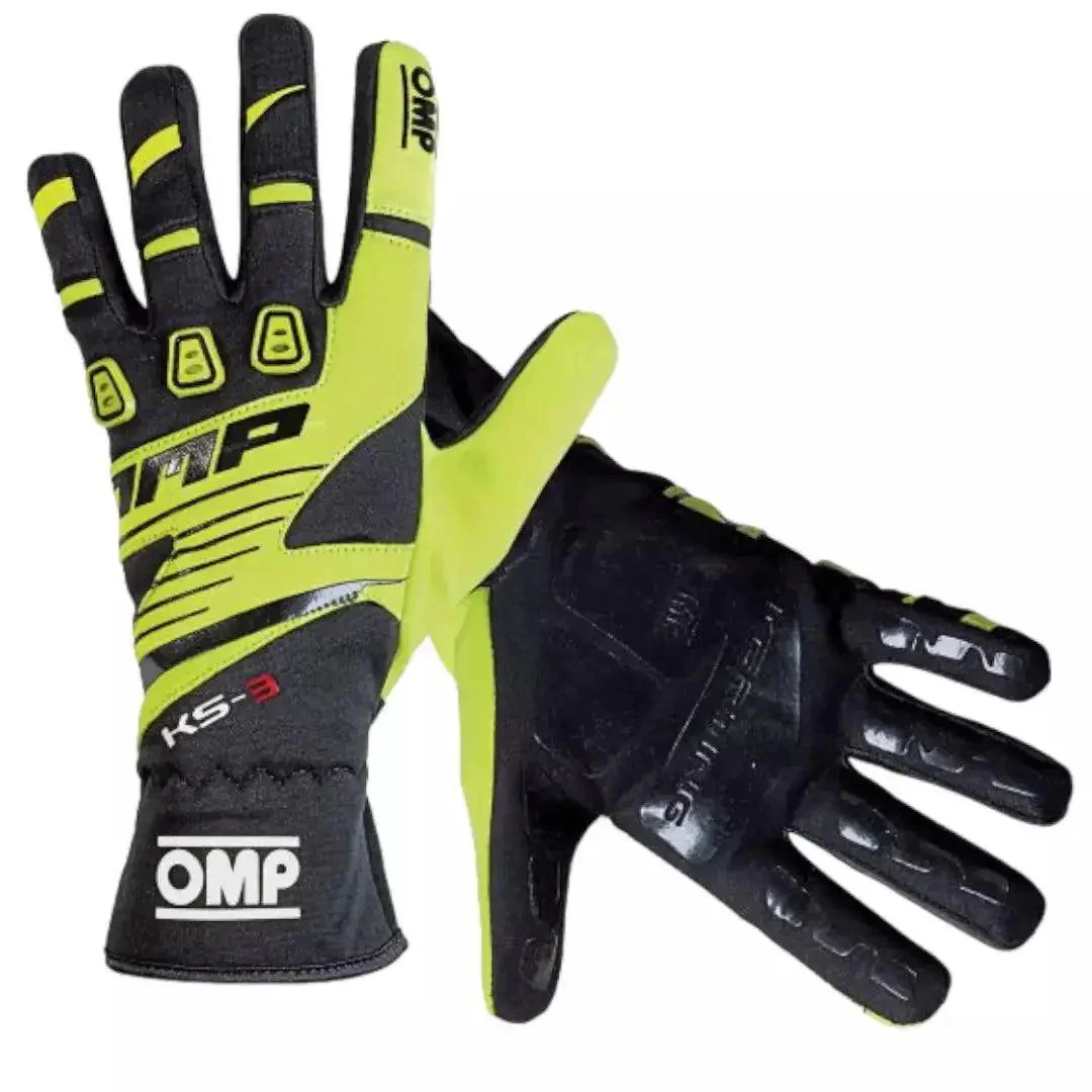 OMP KS-3 Kids Karting Gloves - Image 6