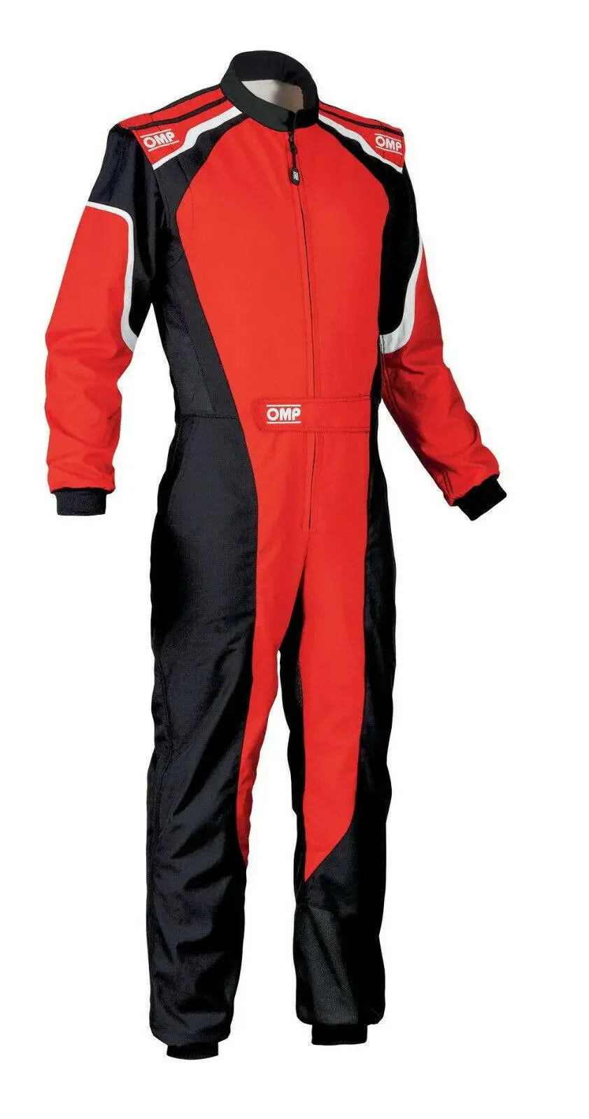 OMP KS-3 Suit Red Go Karting Racing Overall CIK 3 Layers 2019 - Image 2