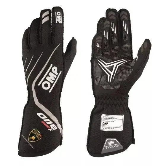 OMP One Evo X Race Gloves - Automobili Lamborghini Collection - Image 2