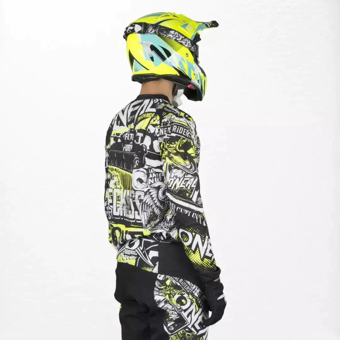 O'Neal Element Jersey Attack Black-HiVis - Image 5