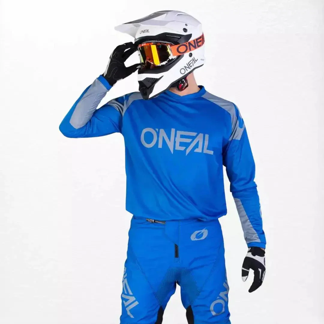 O'Neal Matrix MX Jersey Blue-Gray - Image 4