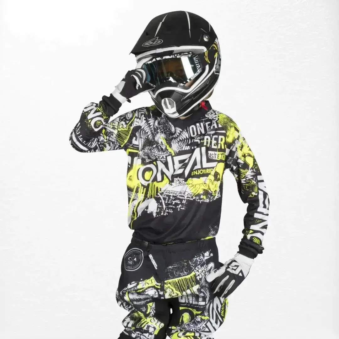 O'Neal Youth Element Jersey Attack Black-HiVIs - Image 3