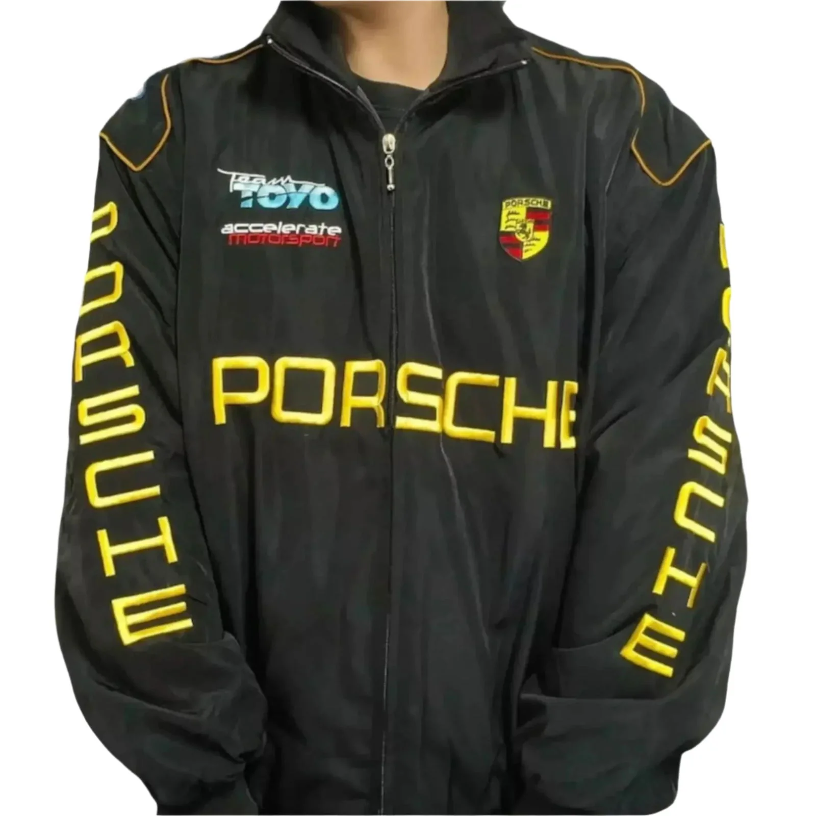 Porsche Formula 1 Bomber Jacket - Embroidered Racing Apparel