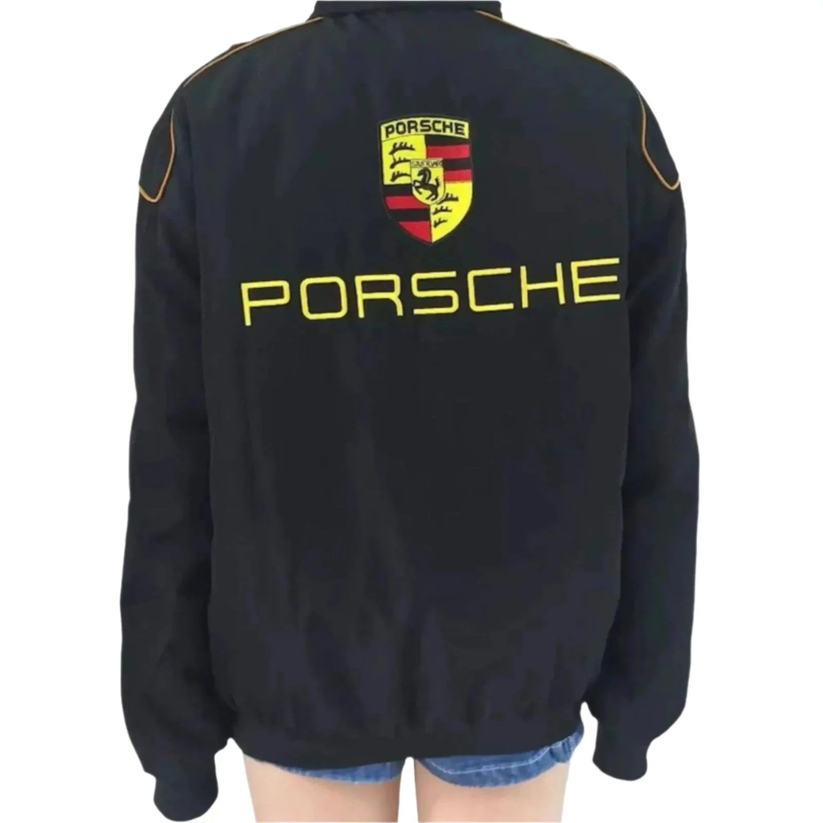 Porsche Formula 1 Bomber Jacket - Embroidered Racing Apparel - Image 2