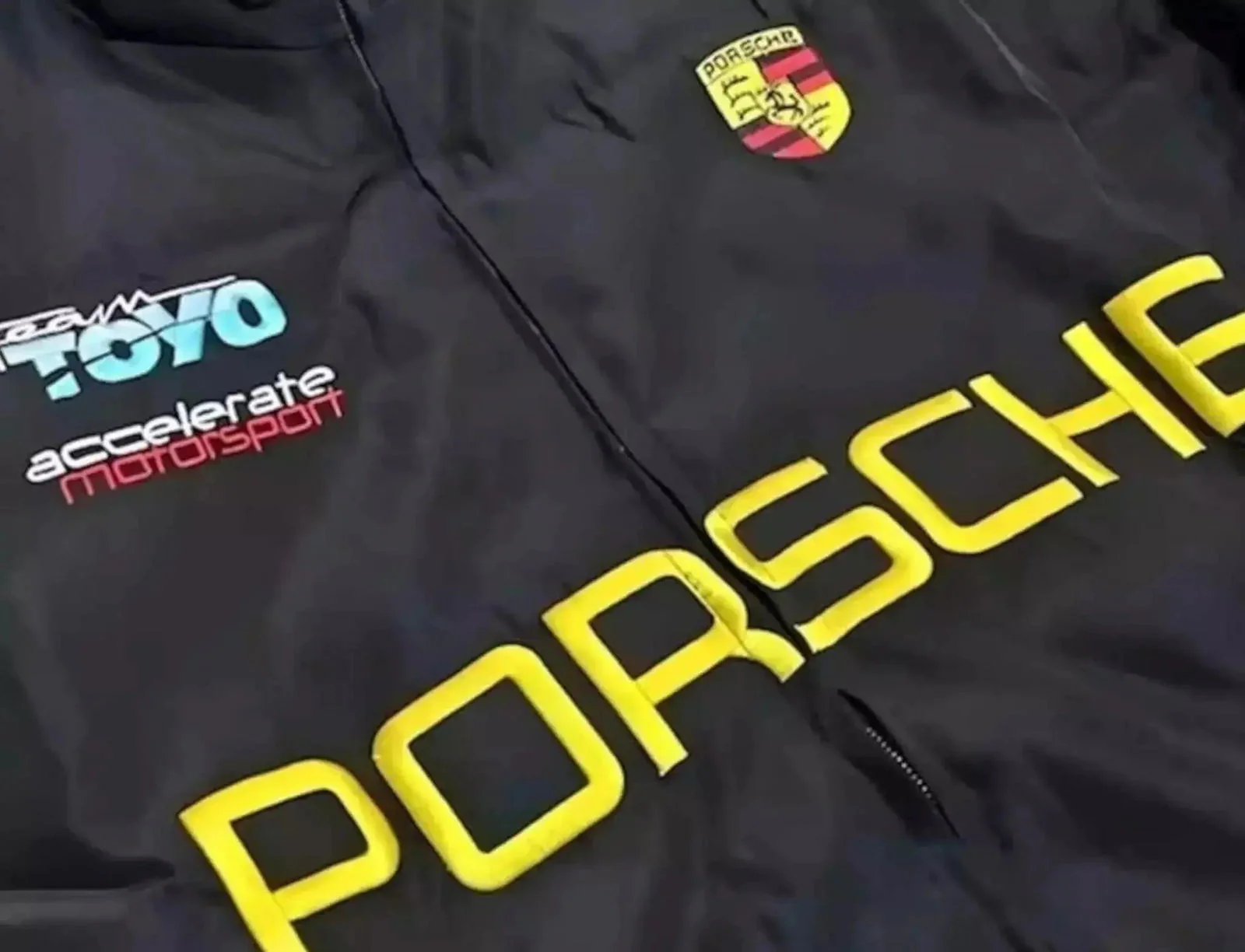 Porsche Formula 1 Bomber Jacket - Embroidered Racing Apparel - Image 4