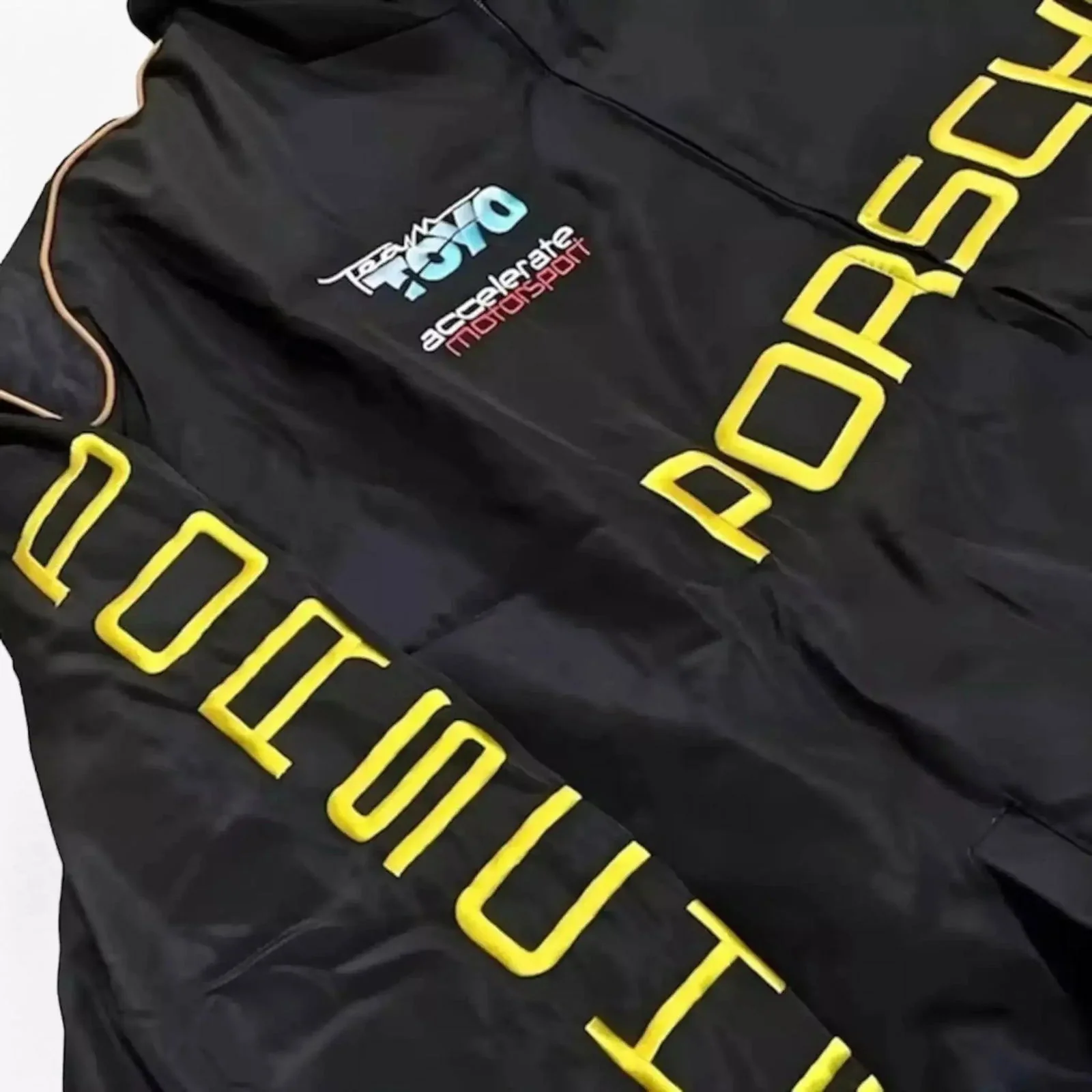 Porsche Formula 1 Bomber Jacket - Embroidered Racing Apparel - Image 5