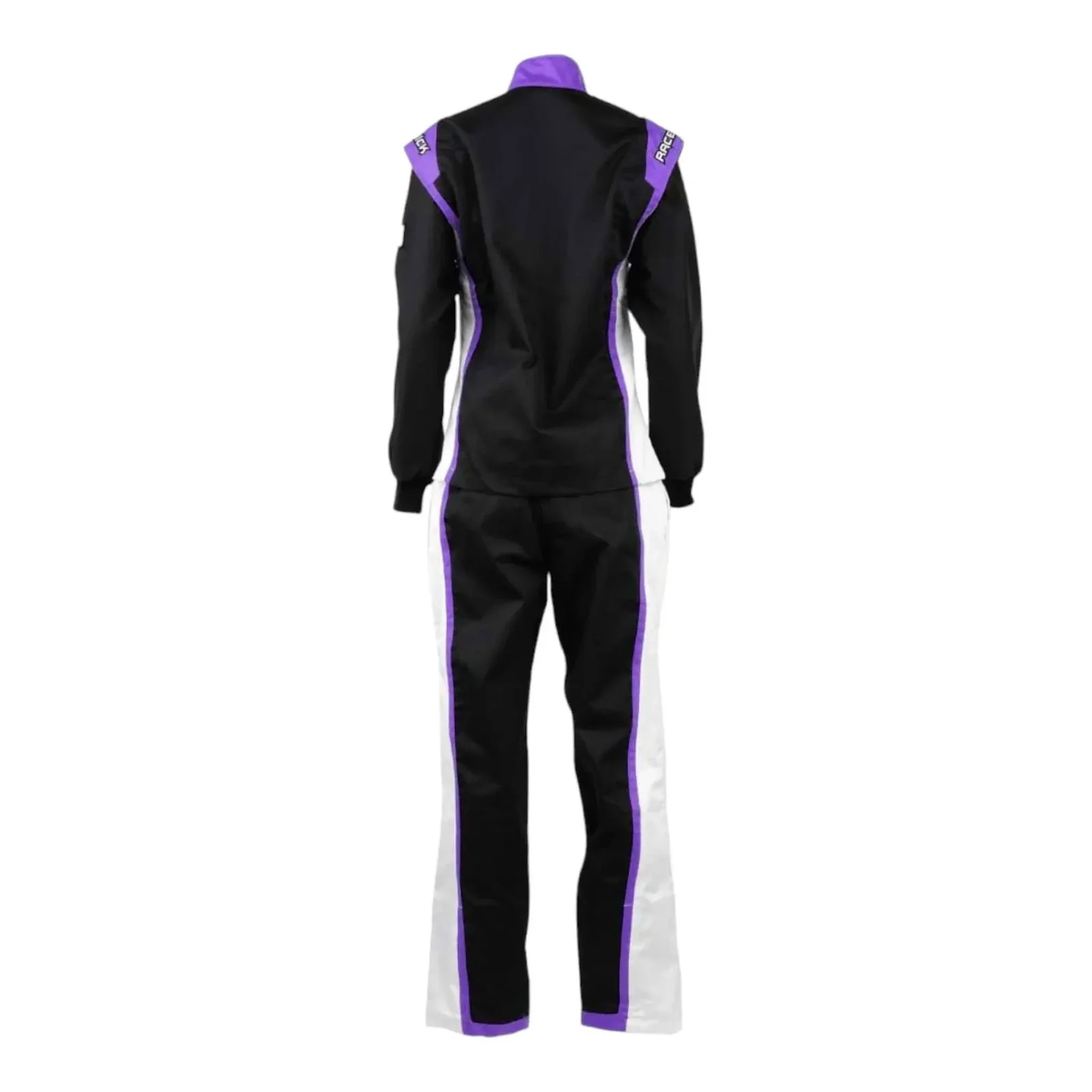 RACECHICK Fierce Women's Racing Suit | SFI 3.2A/1 - Black/Purple - Image 3