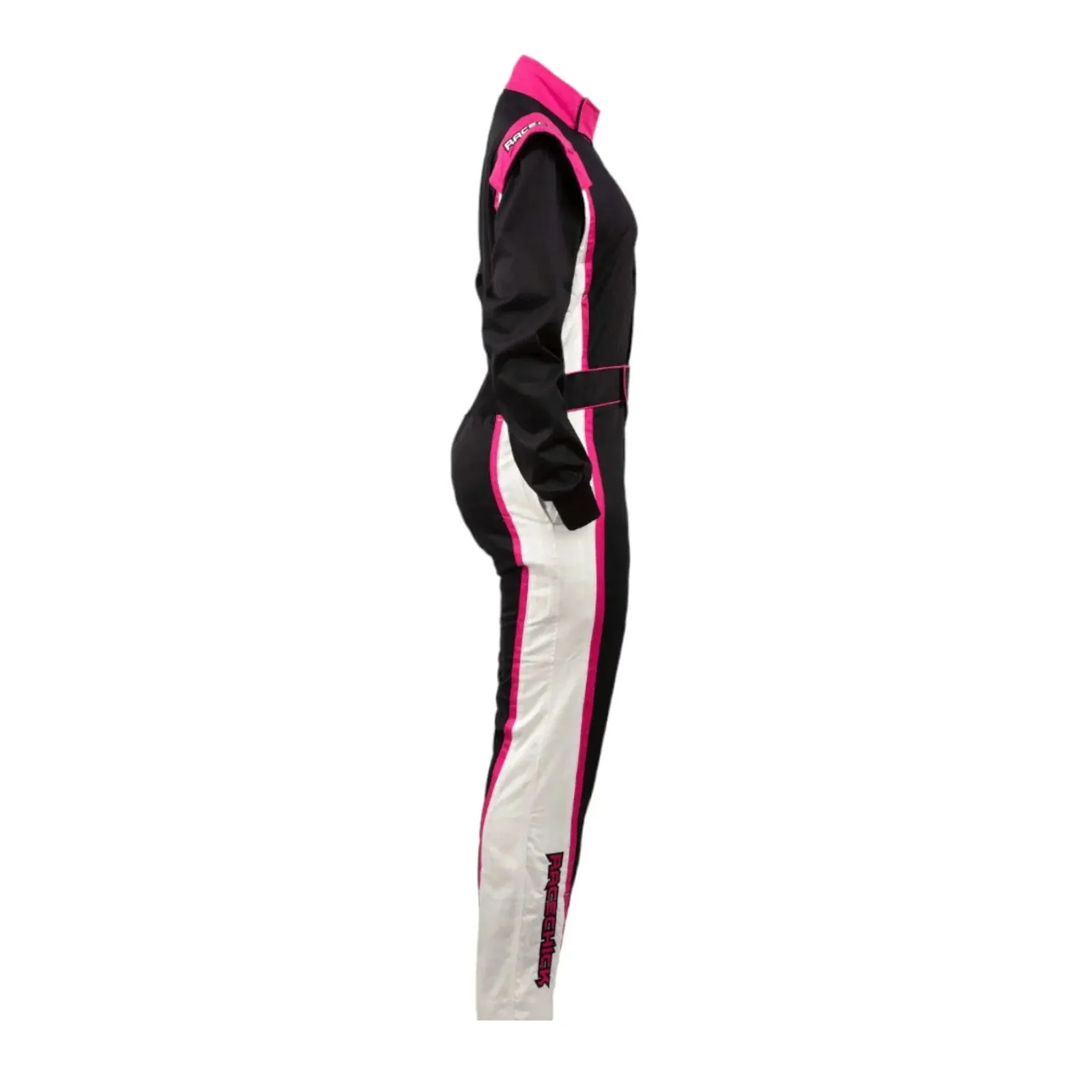 RACECHICK Fierce Women's Racing Suit | SFI 3.2A/1 - Black/Pink - Image 3
