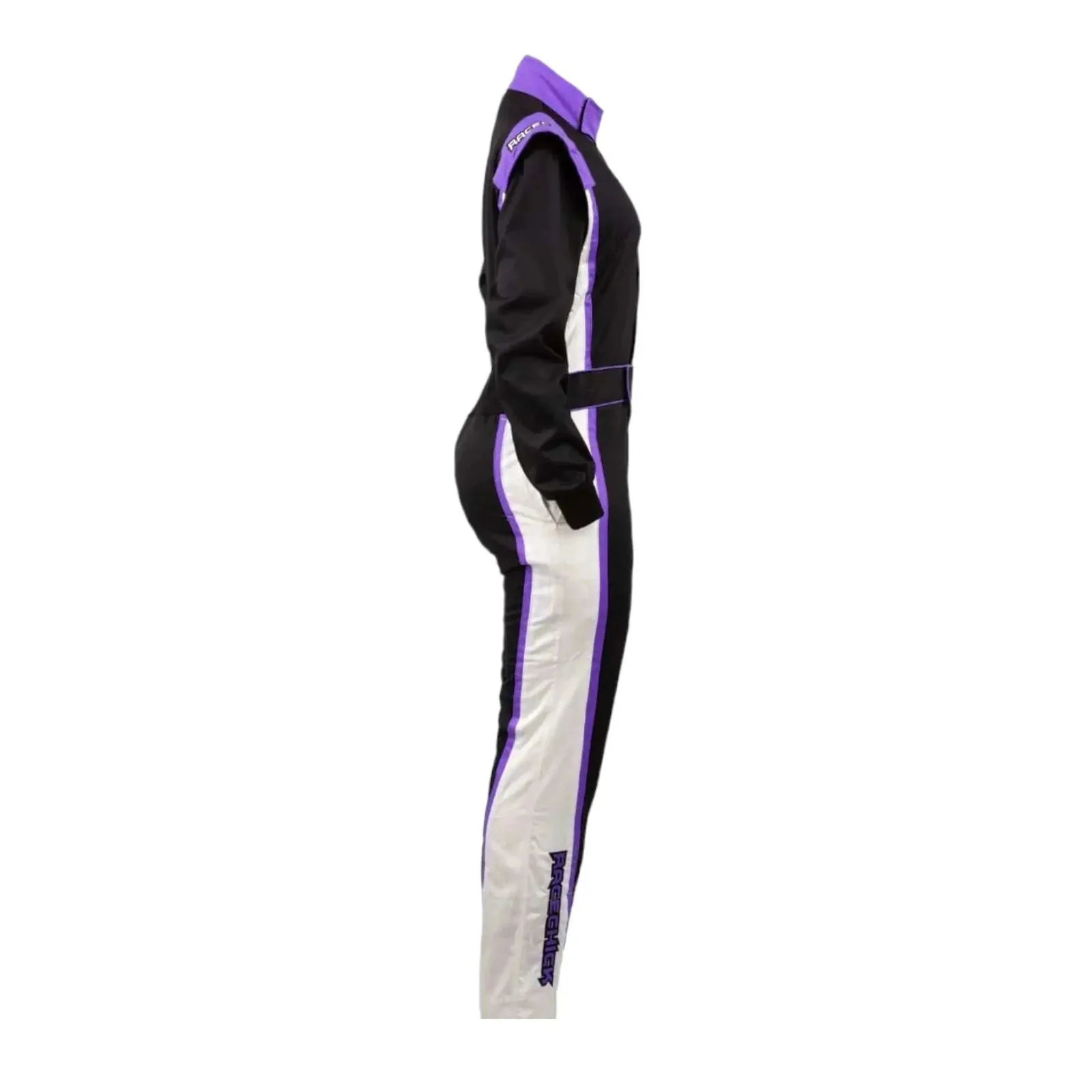 RACECHICK Fierce Women's Racing Suit | SFI 3.2A/1 - Black/Purple - Image 3