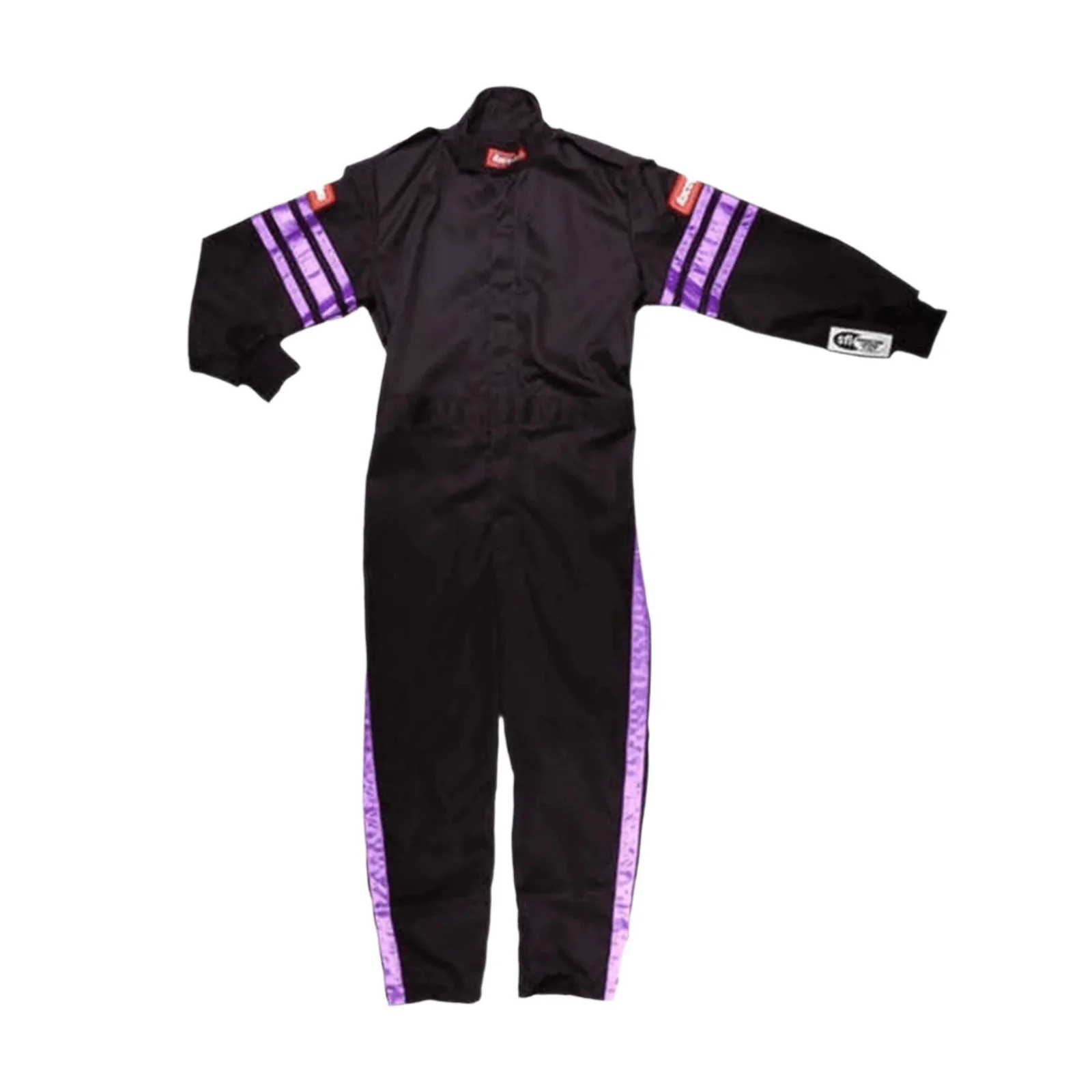 RaceQuip Kids Black Single Layer Racing Suit – Lightweight & Comfortable Protective Gear - Image 3