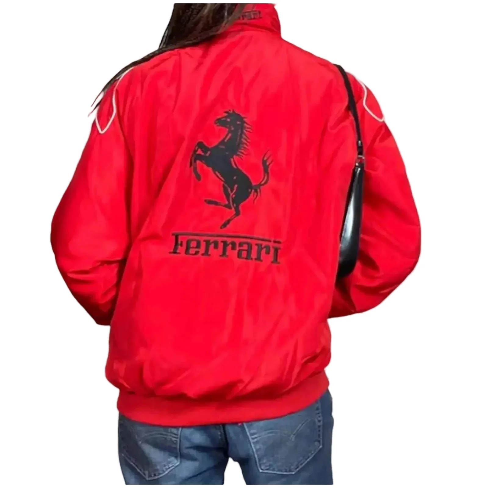 Rare vintage Racing Unisex Bomber Jacket - Image 4