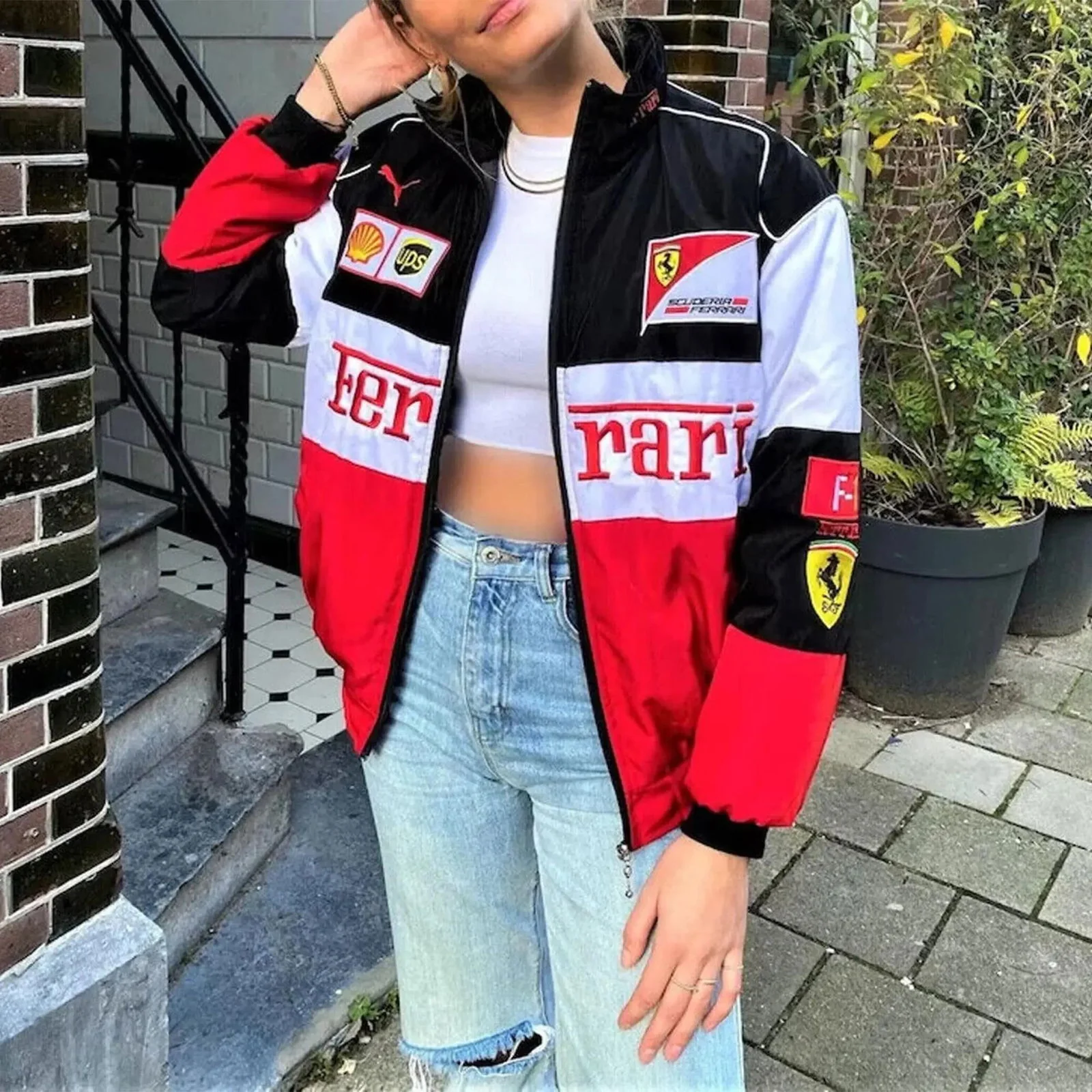 Ferrari F1 Vintage Jacket | Iconic Motorsport Apparel - Image 3