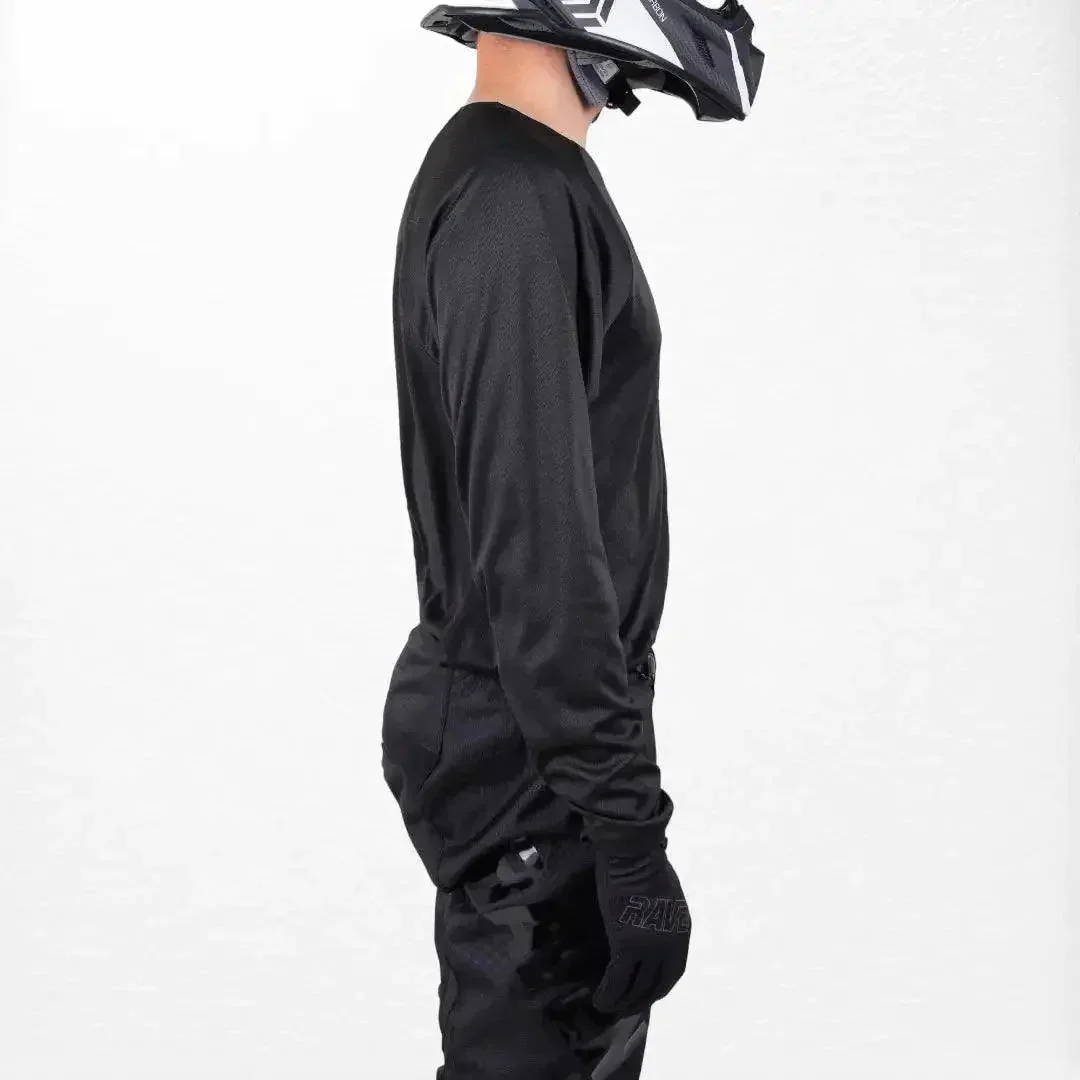 Raven Rival MX Jersey Black - Image 5