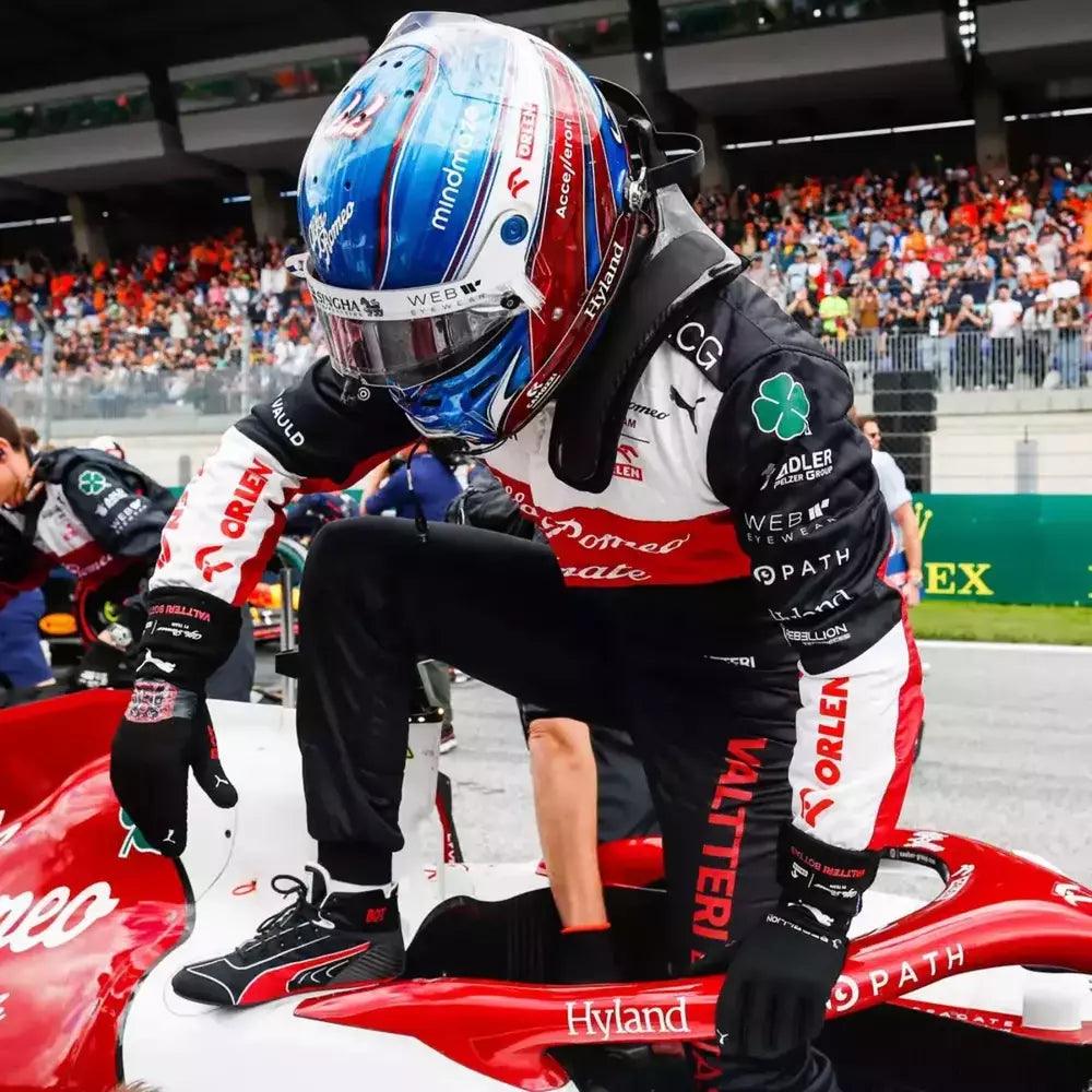 Sauber Alfa Romeo Valtteri Bottas 2022 F1 Boots - Team ORLEN - Image 6