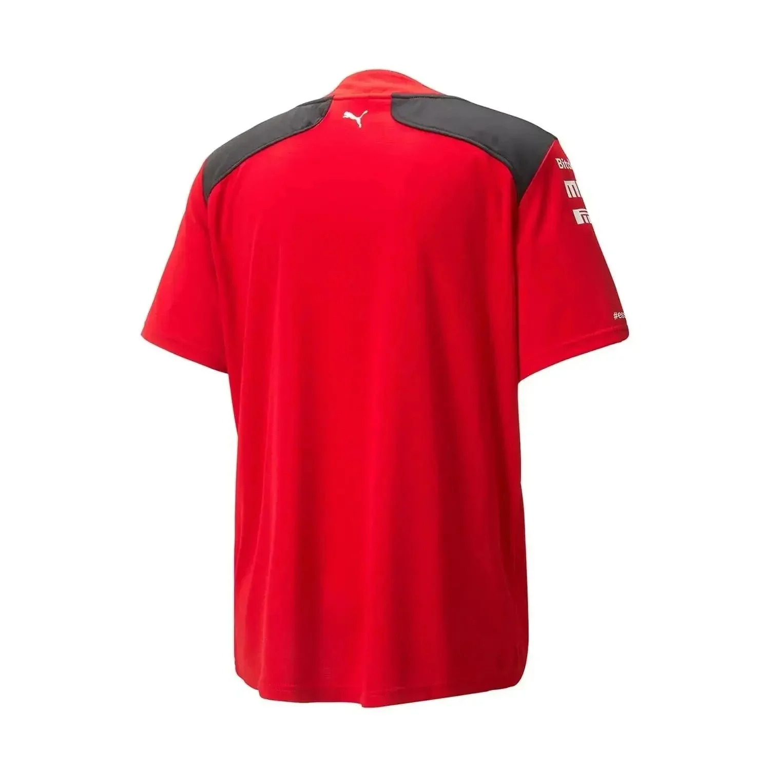 Scuderia Ferrari 2023 Miami Team Baseball Shirt - Image 2