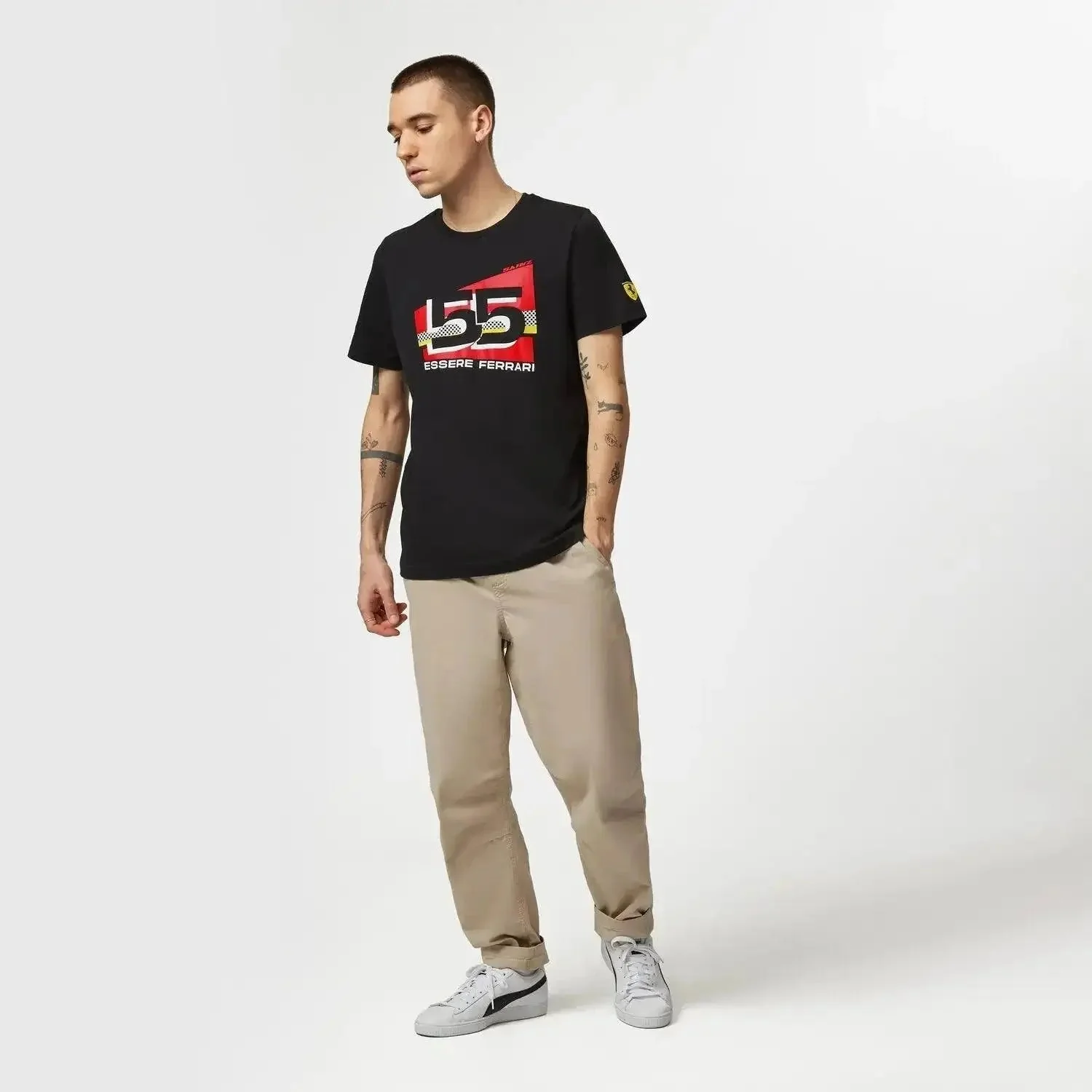 Scuderia Ferrari 2023 Sainz Graphic T-Shirt - Image 4