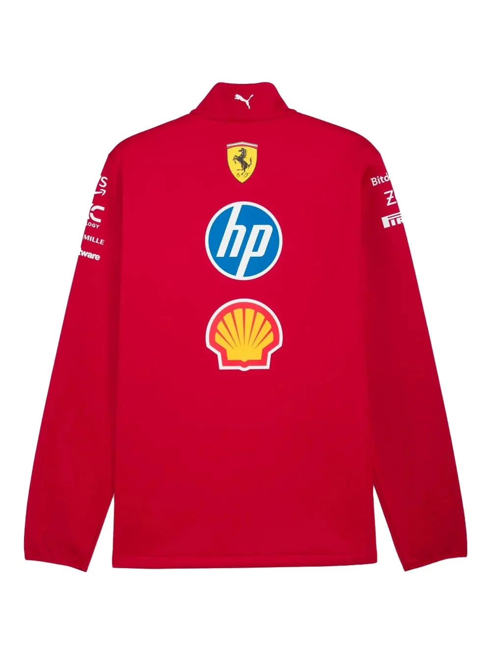 2025 Scuderia Ferrari F1 Team Softshell zip jacket - Image 2