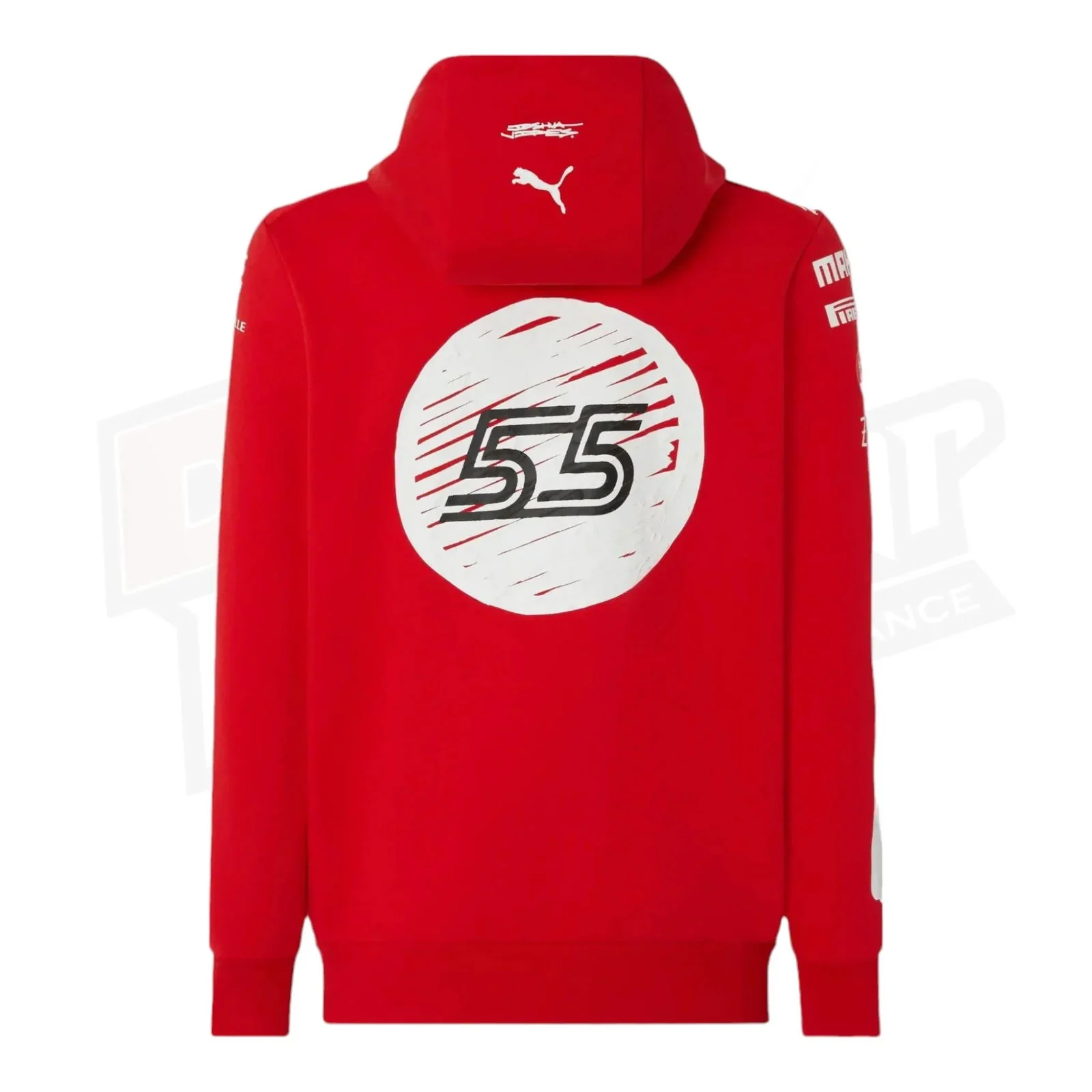 Scuderia Ferrari Carlos Sainz Puma hooded sweatshirt - Joshua Vides - Image 2