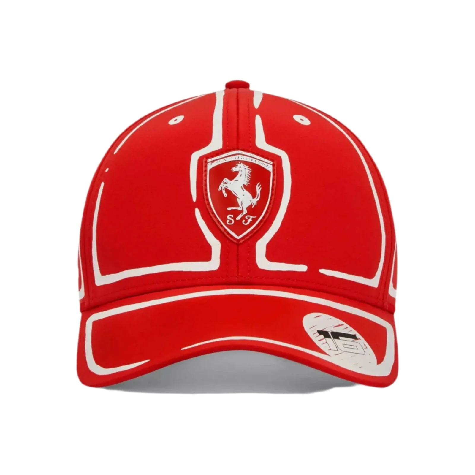 Scuderia Ferrari Charles Leclerc Puma Baseball Hat - Joshua Vides - Image 2