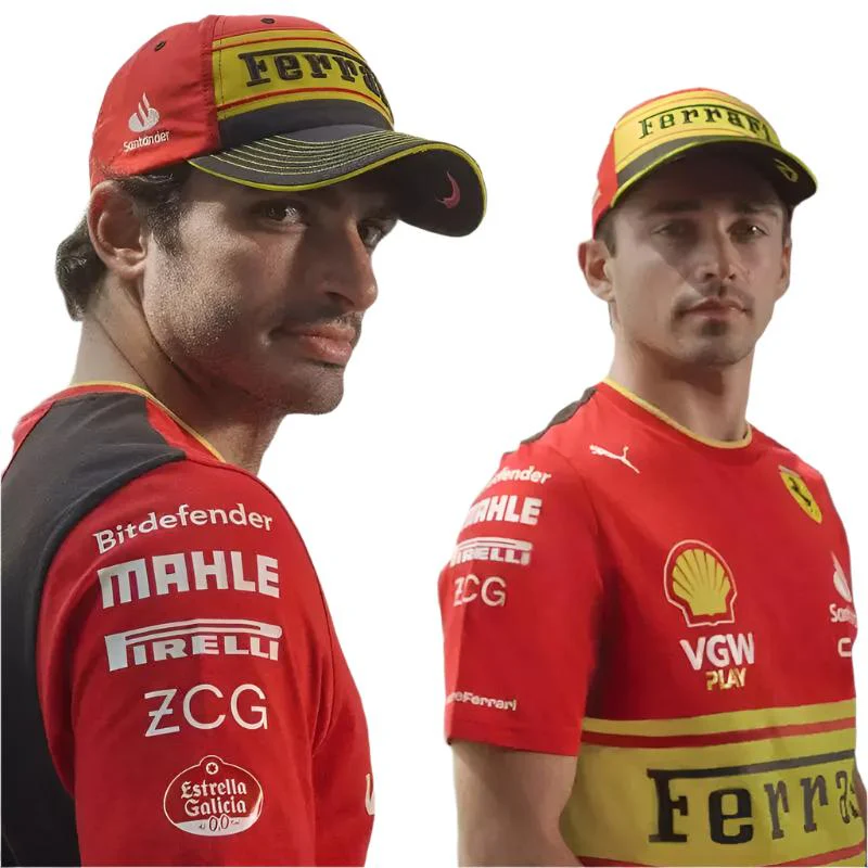 2023 Scuderia Ferrari F1 Team T-shirt Monza Special Edition - Image 5