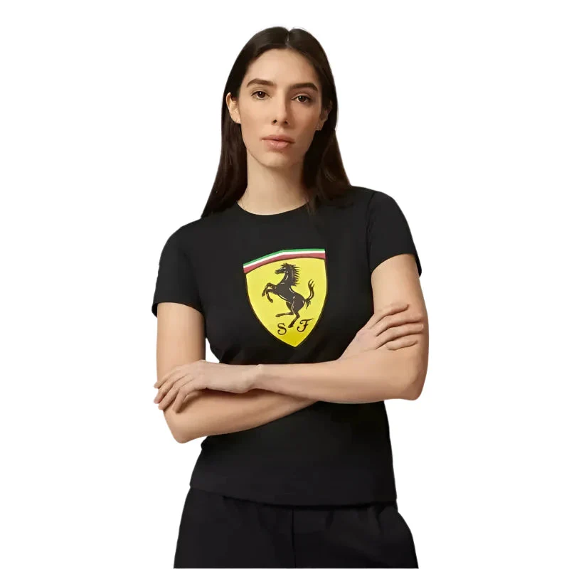 Scuderia Ferrari F1 Women's Shield T-shirt - Image 5