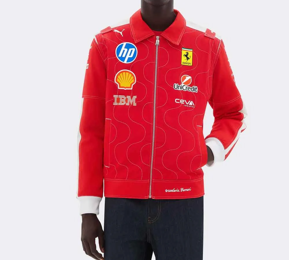 Scuderia Ferrari HP 2025 Monza Limited Edition Team Replica Jacket - Image 4