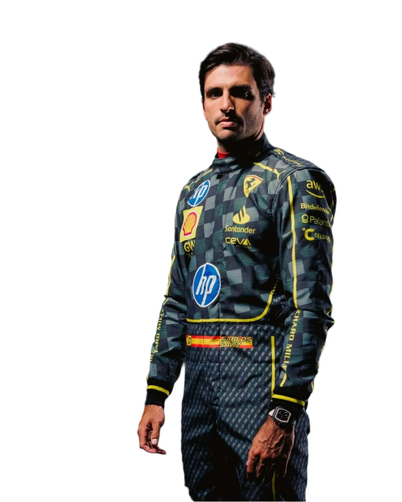 Scuderia Ferrari 2024 Monza GP Special Edition Race Suit - Image 4