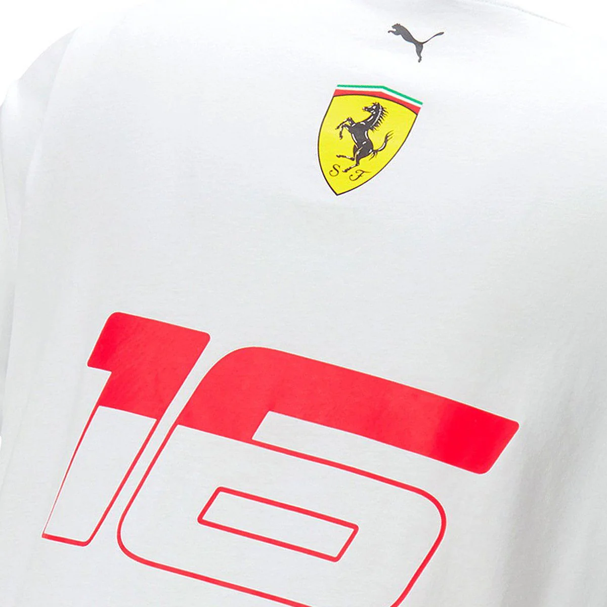 Scuderia Ferrari Team Charles Leclerc T-shirt - Monaco Special Edition - Image 5