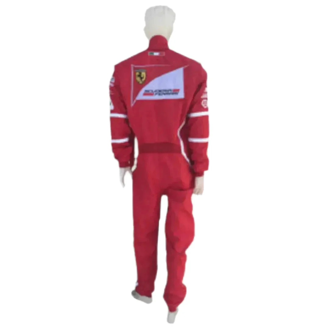 Sebastian Vettel 2017 Replica Racing Suit - Image 2