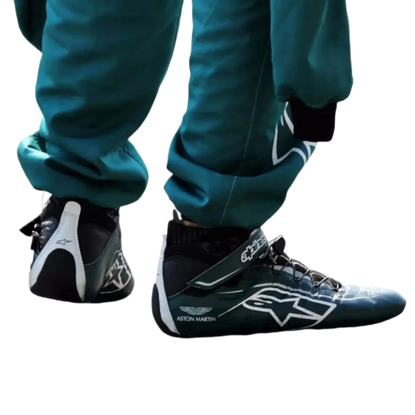 Sebastian Vettel 2022 Aston Martin F1 Team Race Boots - Image 3