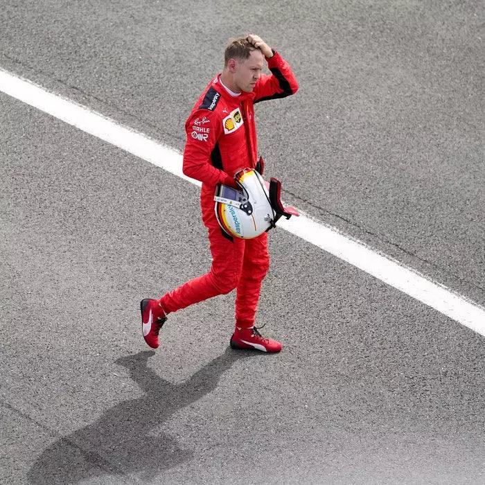 2020 Sebastian Vettel Ferrari F1 Race Boots - Image 6