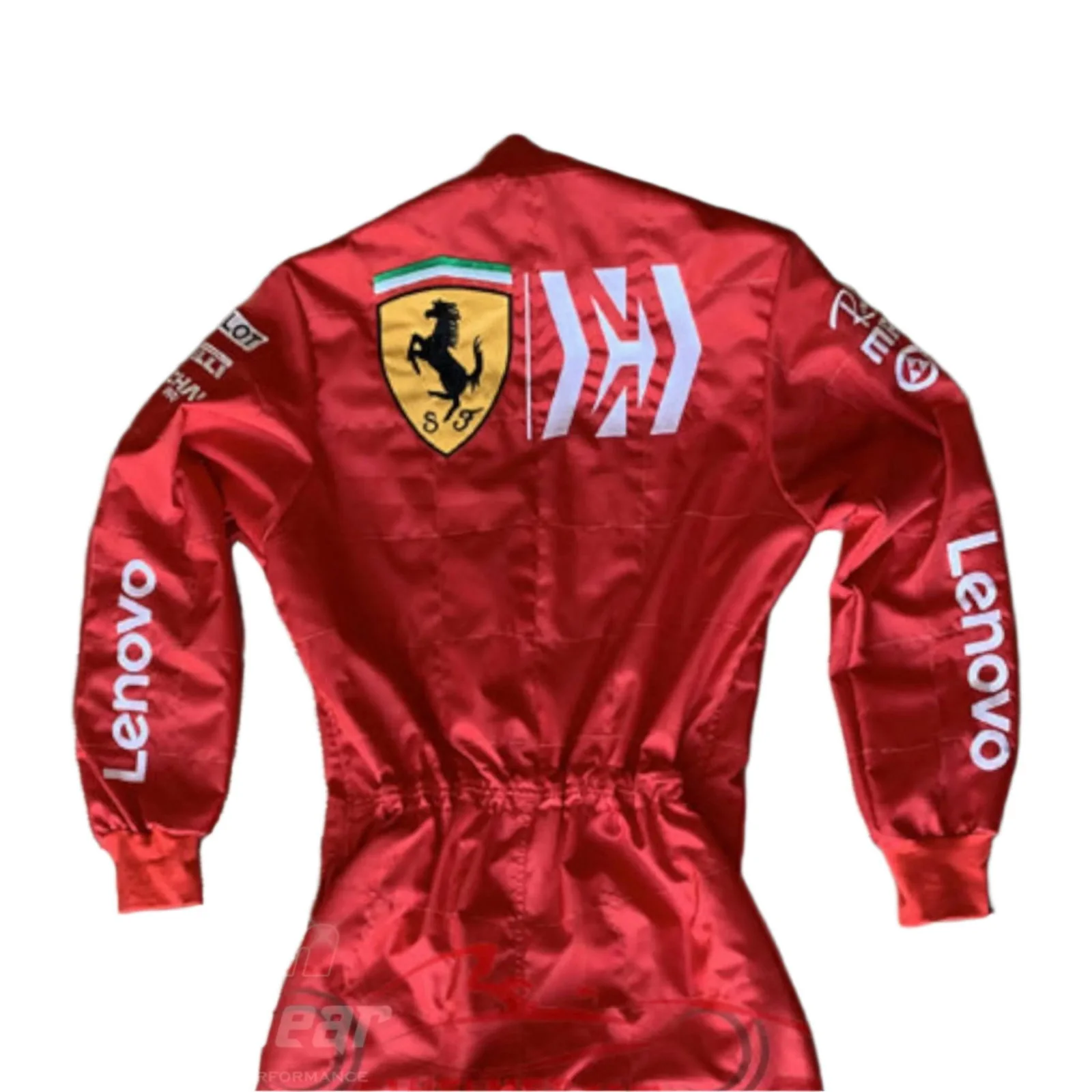 Sebastian Vettel Ferrari Mission Winnow F1 Embroidered Racing Suit - Image 3