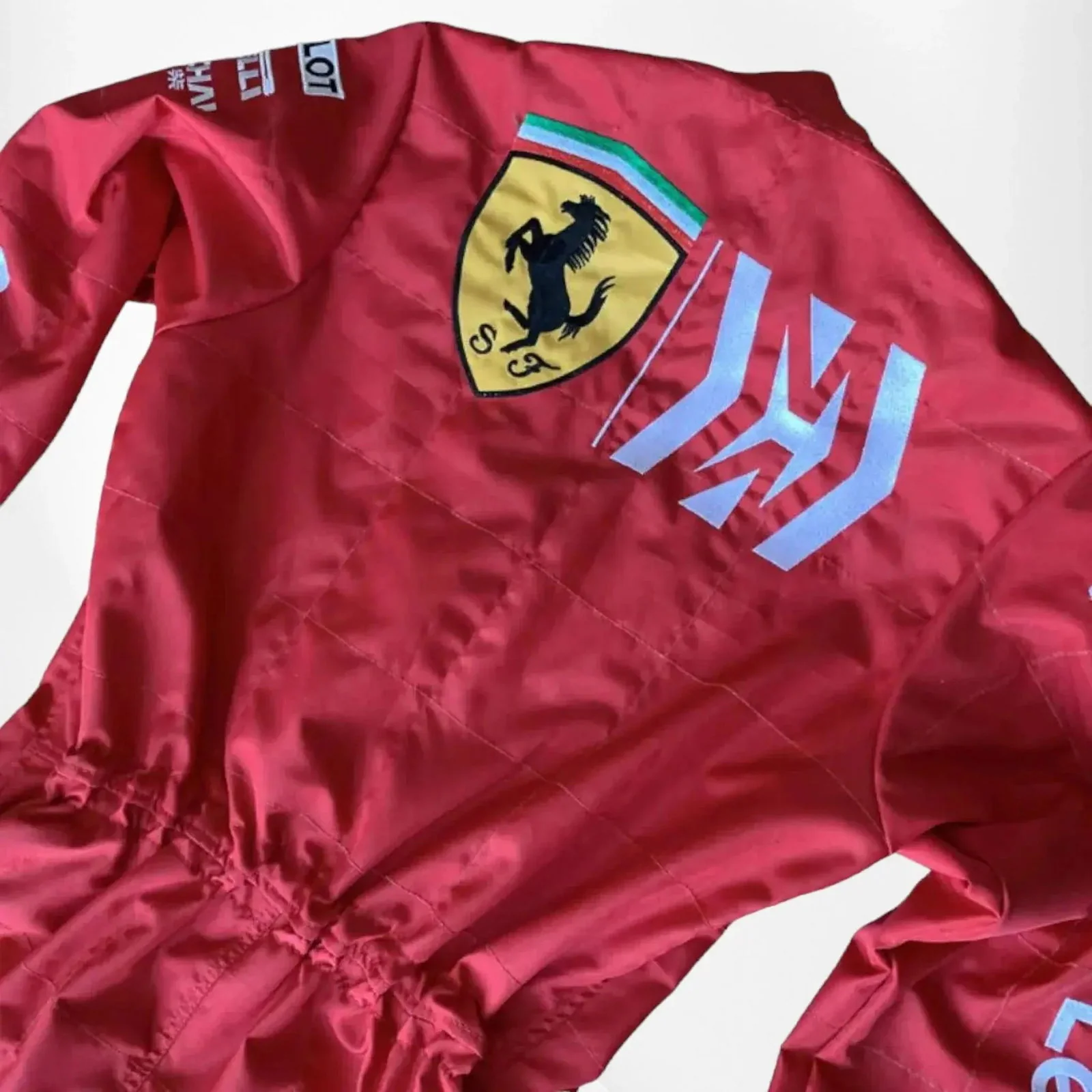 Sebastin Vettel 2019 MISSION WINNOW Replica Race Suit - Image 3