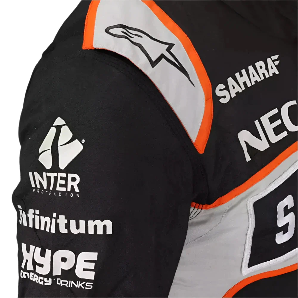 2016 Sergio Perez Race Suit | Sahara Force India F1 Team - Official Merchandise - Image 4
