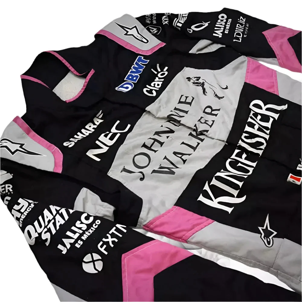 Sergio Pérez 2017 Sahara Force India F1 Team Race Suit - Image 3