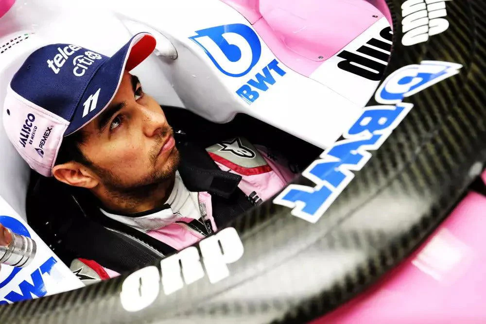 Sergio Pérez 2019 Racing Point F1 Team Race Suit - Image 6