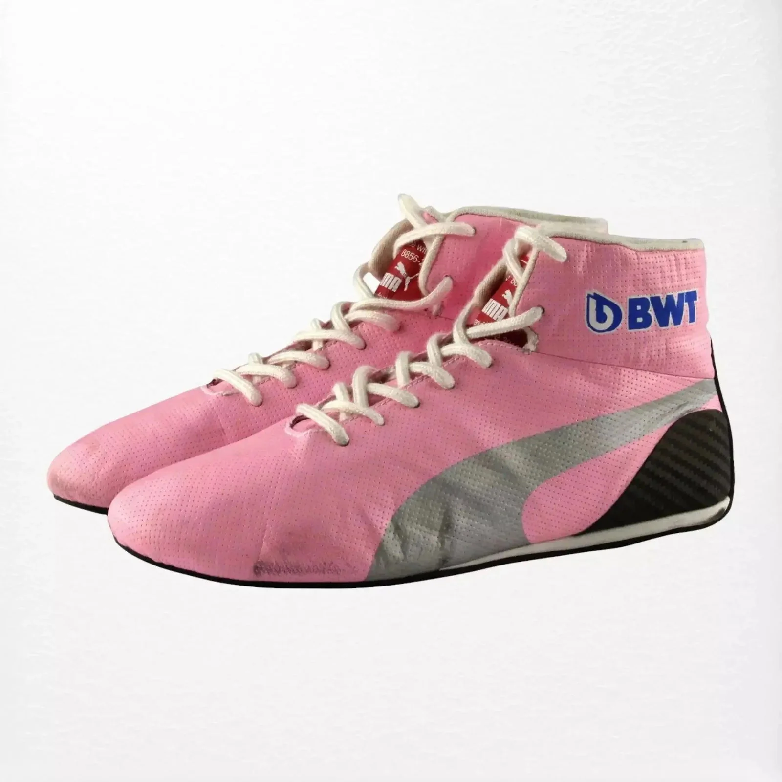 2019 Sergio Perez BWT F1 Race Boots - Image 5