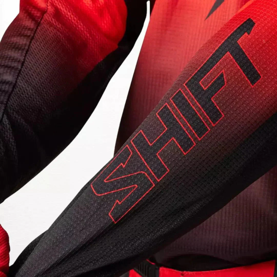 Shift White Label MX Jersey Fluo Red - Image 3