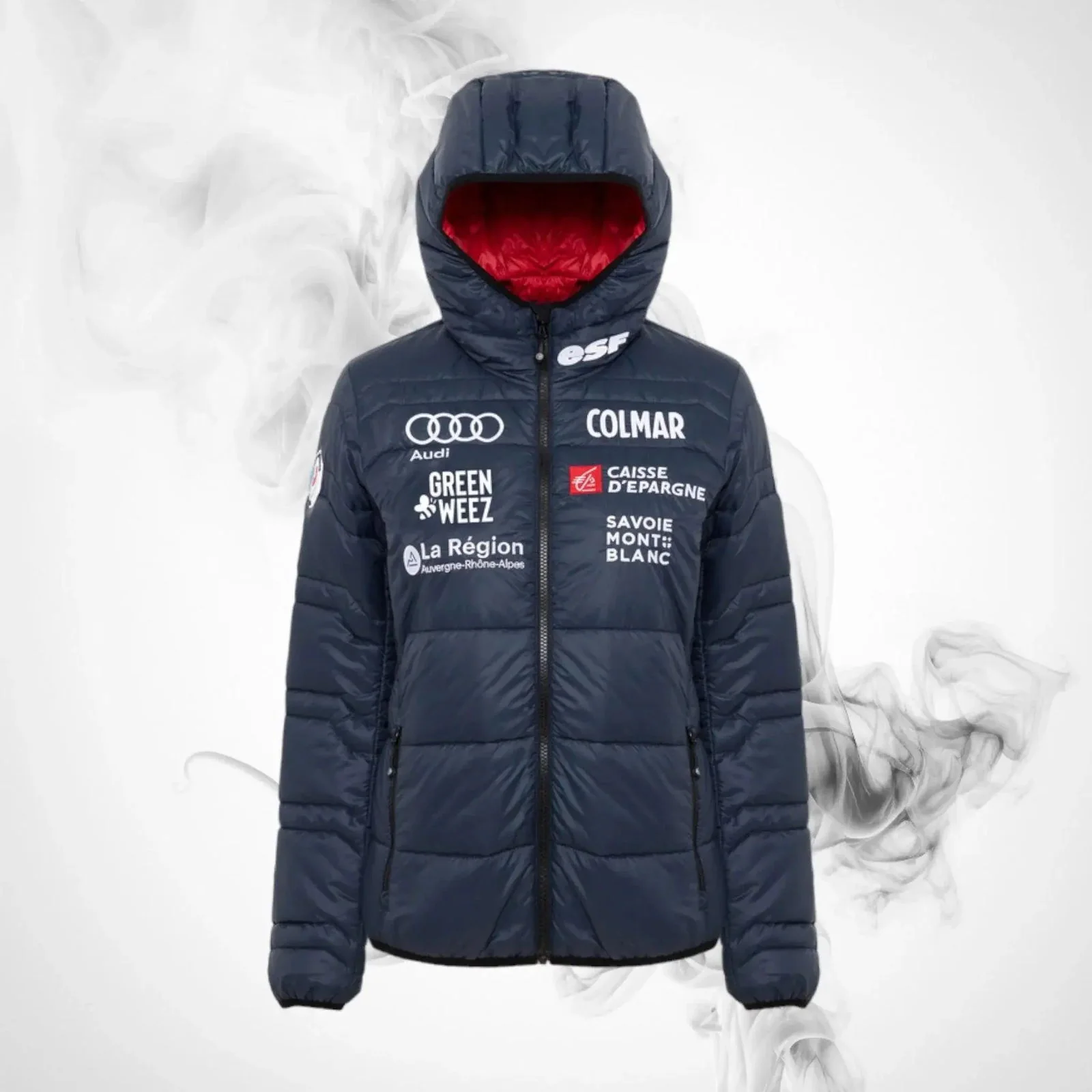 Ski Down jacket COLMAR French National Team Quilted Jacket Aspen Midnight Woman - 2022/23