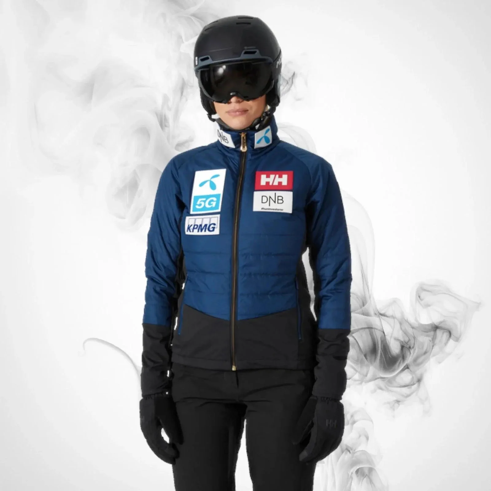 Ski Insulation Jacket Helly Hansen World Cup Insulator Jacket Ocean NSF - 2023/24 - Image 3