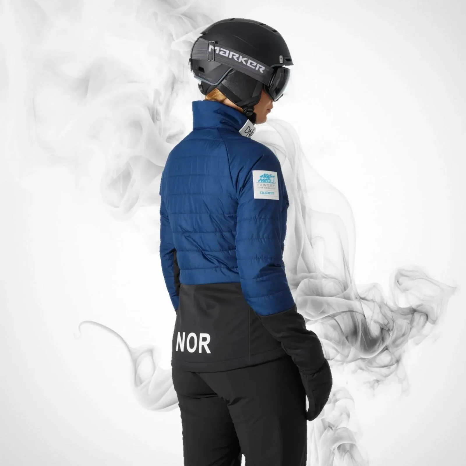 Ski Insulation Jacket Helly Hansen World Cup Insulator Jacket Ocean NSF - 2023/24 - Image 4