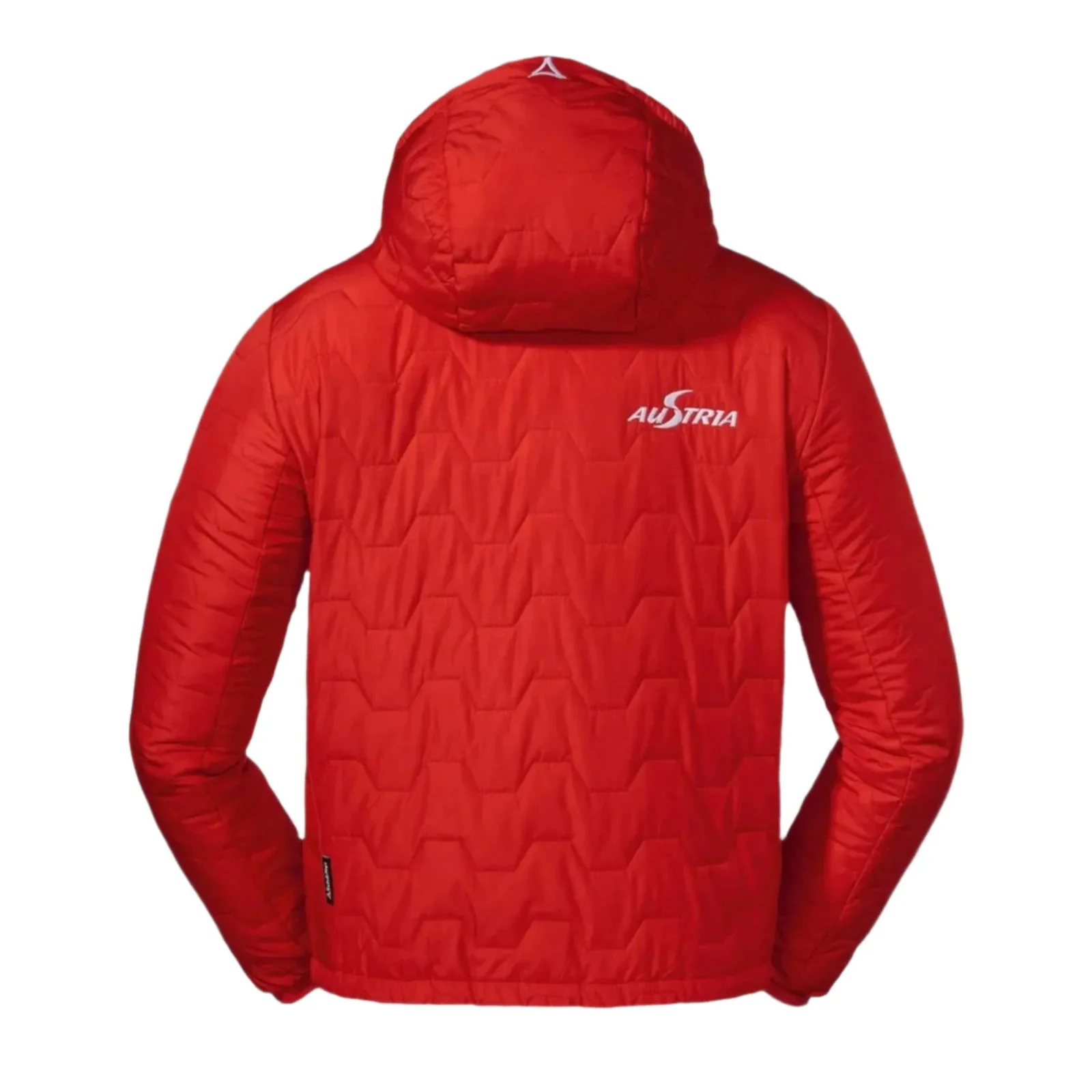 Ski Insulation Jacket SCHOFFEL Vntlft Hoody Adamont 3 K RT Junior Red - 2021/22 - Image 2