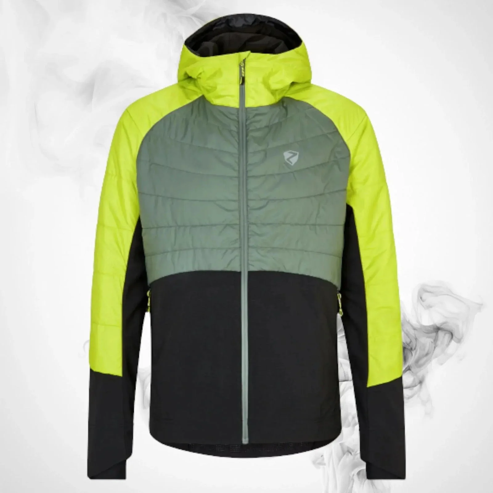 Ski Jacket Ziener Nakos Man Bitter Lemon Green Mud - 2023/24