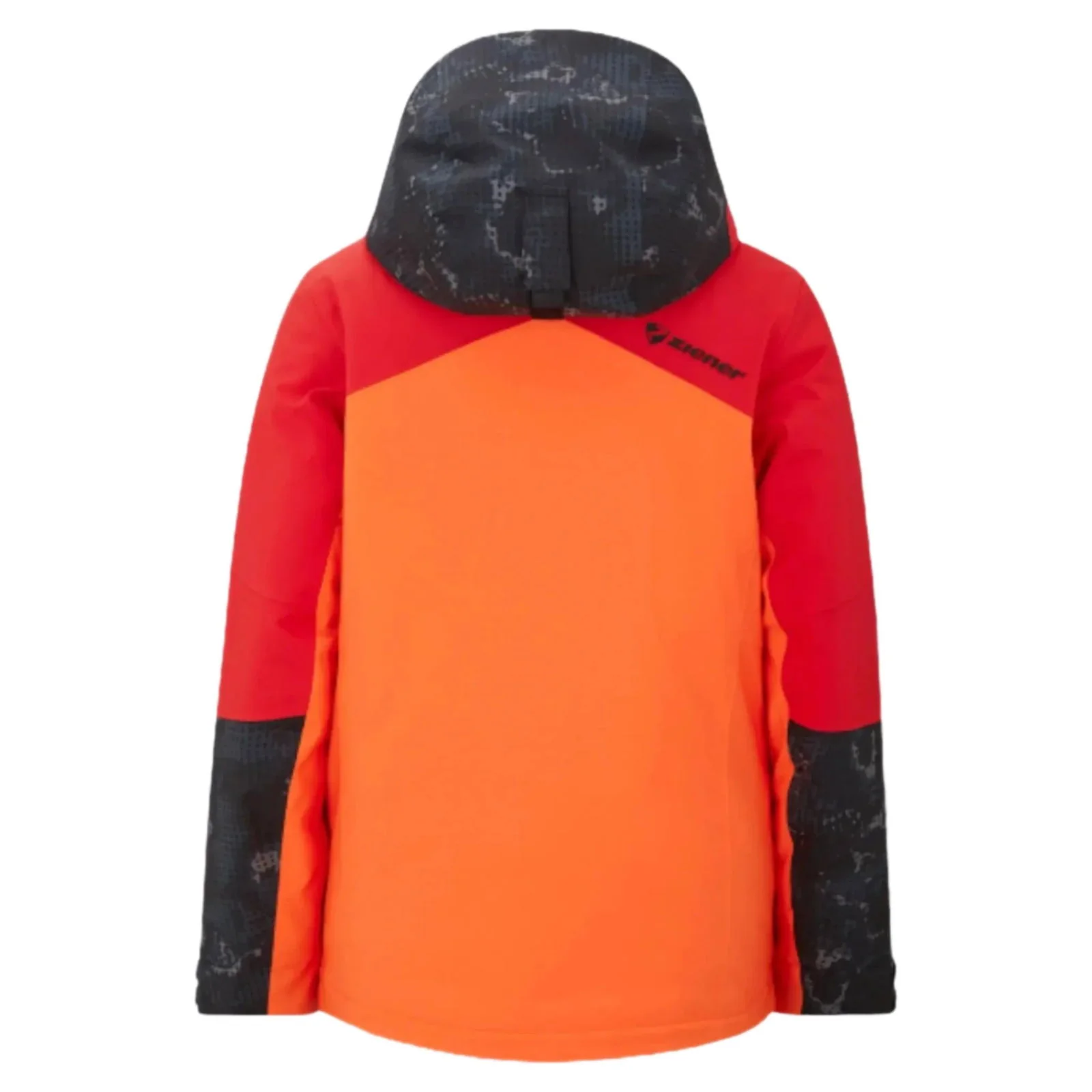 Ziener Trivor Women's Ski Jacket - Red Orange, Padded 2023/24 - Image 2