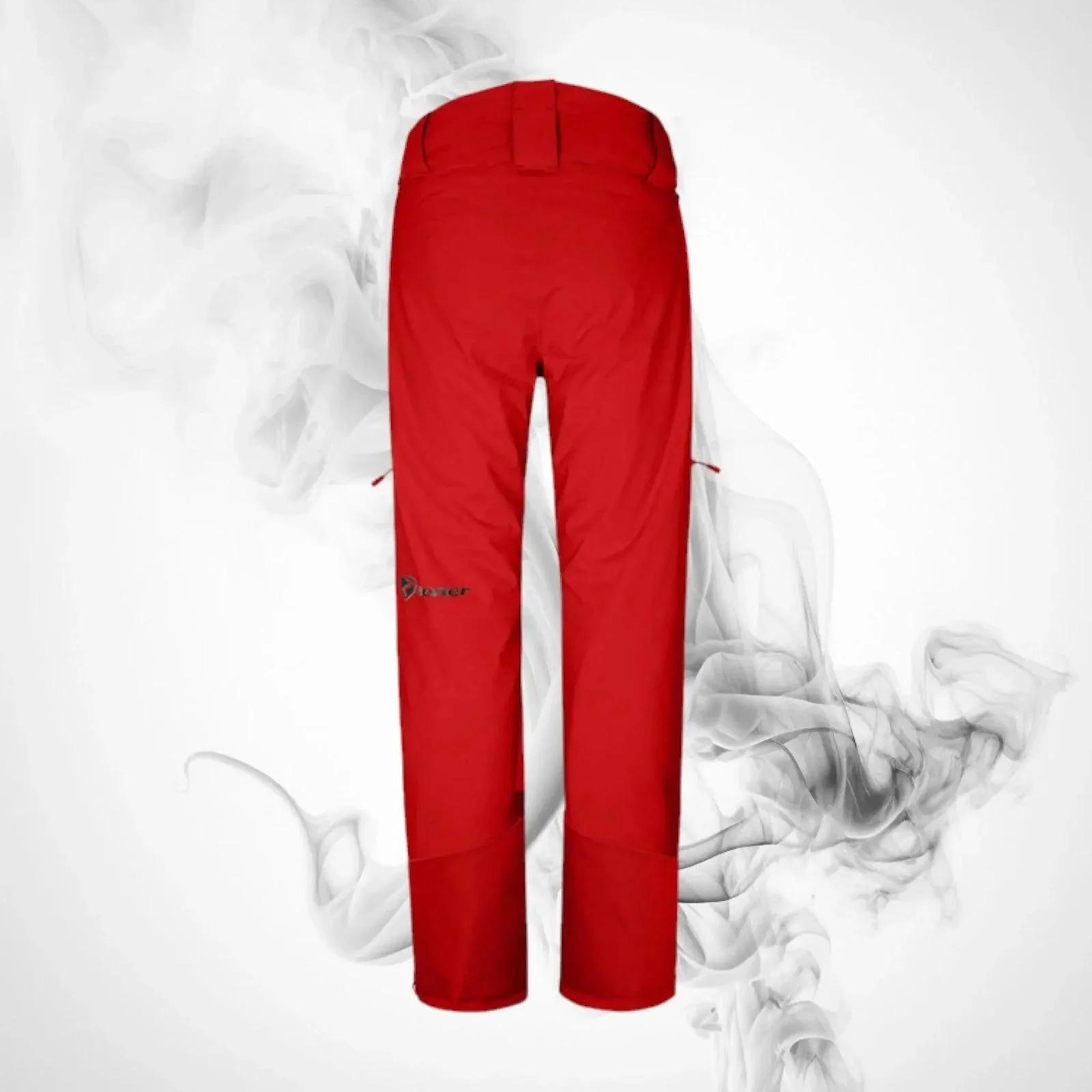 Ski Man ZIENER Temmo Full-Zip pants Red - Image 2
