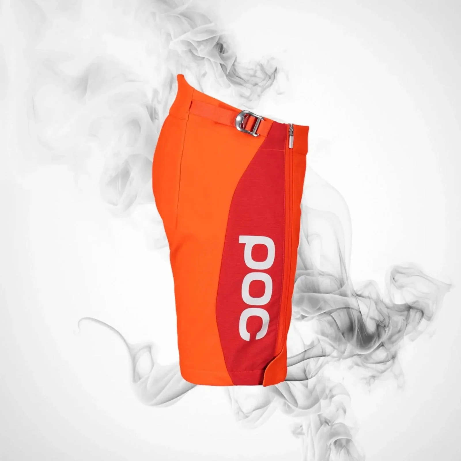 Ski POC Race Shorts Jr Fluorescent Orange - Image 3