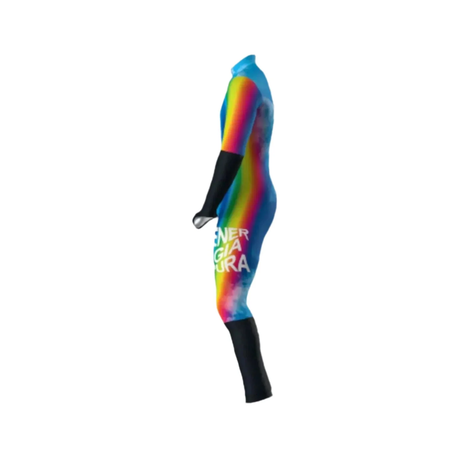 ENERGIAPURA Rainbow Junior Ski Race Suit | Vibrant Performance Gear - Image 4