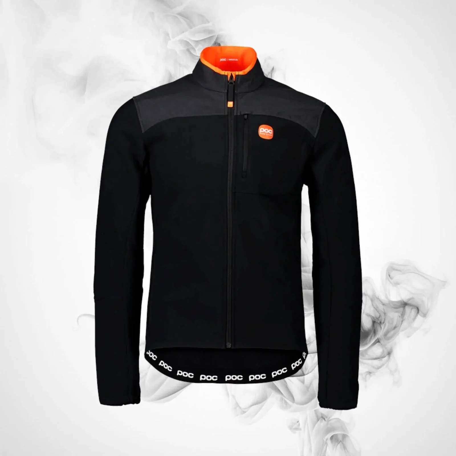 Ski Softshell Poc Race Jacket Uranium Black - 2023/24