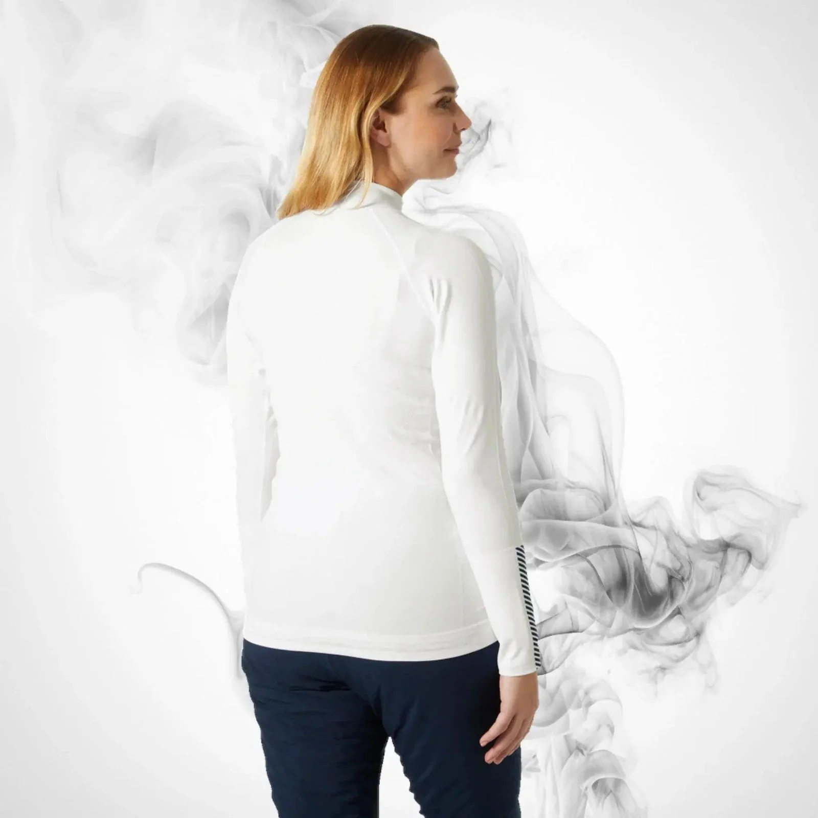 Ski Thermal underwear Helly Hansen Lifa Seamless Racing Top White - 2023/24 - Image 4